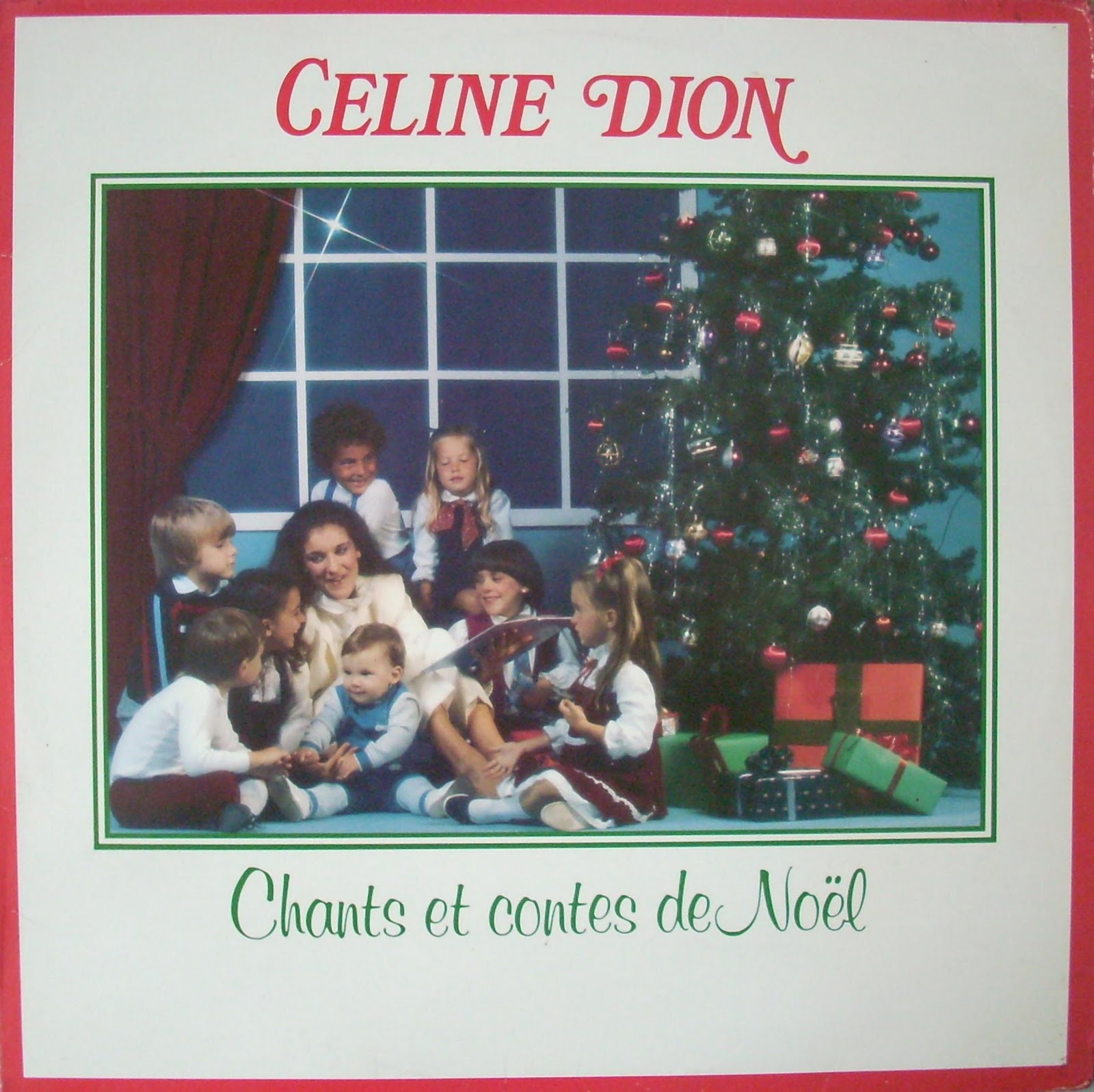 Celine Dion  Chants Et Contes De Noel : LP Front